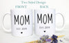 Mom and Dad Individual or Mug Set #3 - White Ceramic Mug - Inkpot