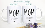 Mom and Dad Individual or Mug Set #3 - White Ceramic Mug - Inkpot
