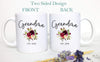 Grandpa and Grandma Summer Individual or Mug Set - White Ceramic Mug - Inkpot