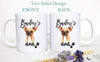 Personalized Chihuahua Mom and Dad Individual or Mug Set - White Ceramic Custom Mug