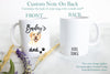 Personalized Labrador Mom and Dad Individual or Mug Set - White Ceramic Custom Mug