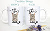 Personalized Bengal Cat Mom and Dad Individual or Mug Set- White Ceramic Custom Mug - Inkpot
