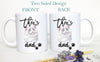 Personalized Ragdoll Cat Mom and Dad Individual or Mug Set #3 - White Ceramic Custom Mug