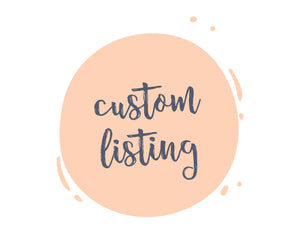 Add-On | Custom Onesie - Design Change