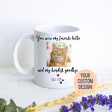 Custom Photo Cat Loss #3 - White Ceramic Mug