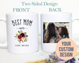 Best Mom Custom Photo Gift  - White Ceramic Mug