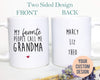 My Favorite People Call Me Grandma - White Ceramic Mug - Inkpot