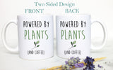 Powered by Plants - White Ceramic Mug - Inkpot
