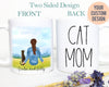 Personalized Cat Mug, Custom Cat Mom, Cat Lovers, Cat Coffee Cup, Custom Cat Gift, Pet Owner Gift, Cat Lady Mug, Cat Lover Gift, Pet Loss