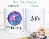 Cancer Mug, Personalized Name Zodiac Mug, Gift for Her, Custom Name Mug, Cancer Gift, Cancer Coffee Mug, Zodiac Gift, Constellation Gift