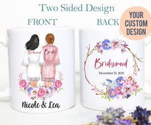 Personalized Bridesmaid Gift, Bridesmaid Proposal Mug, Will You Be My Bridesmaid, Wedding Party Gift, Bridesmaid Proposal, Bridal Party Gift