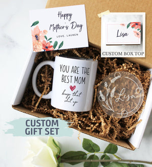 Personalized Mother&#39;s Day Gift Box | Gift for Mom, Mother&#39;s Day Gift Ideas, Custom Mom Gift, Best Mom Gift, Expecting Mom Gift, Gift For her