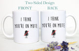 I Think You&#39;re On Mute Mug, Work from Home Gift, Funny Coworker Gift, Employee Gifts, Boss Gift, Employee Appreciation Gift