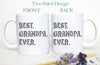 Best Grandpa and Grandma Individual or Mug Set, Grandparents Gift, Mother&#39;s Day, Father&#39;s Day Gift, Nana Pregnancy Announcement, Baby Reveal