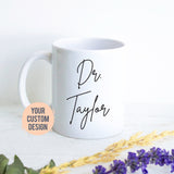 Custom New Doctor Gift, Doctor Mug, Gift for Doctor Graduate, Graduation Gift, Medical Student, Med School, Best Doctor Thank You Gift