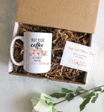 Custom First Mother&#39;s Day Gift Box | May Your Coffee Be Stronger, New Mom, First Time Mom Mug, Happy First Mother&#39;s Day Gift, New Mom Gift