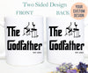 Godfather Mug | Godfather To Be Gift, New Godfather Gift,Baby Announcement Proposal, Godparents Gift, Will You be My Godfather, Baptism Gift