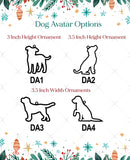 Personalized Dog Ornament | Dog Ornament, Pet Ornament, Gift for Dog Lover, Dog Name Ornament, Personalized Dog Ornament, Dog Name Ornament